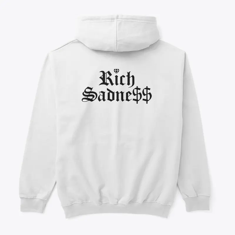 Rich sadness blk print