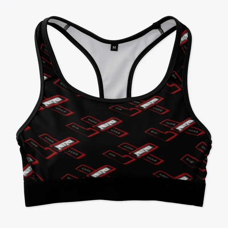 retro four sports bra