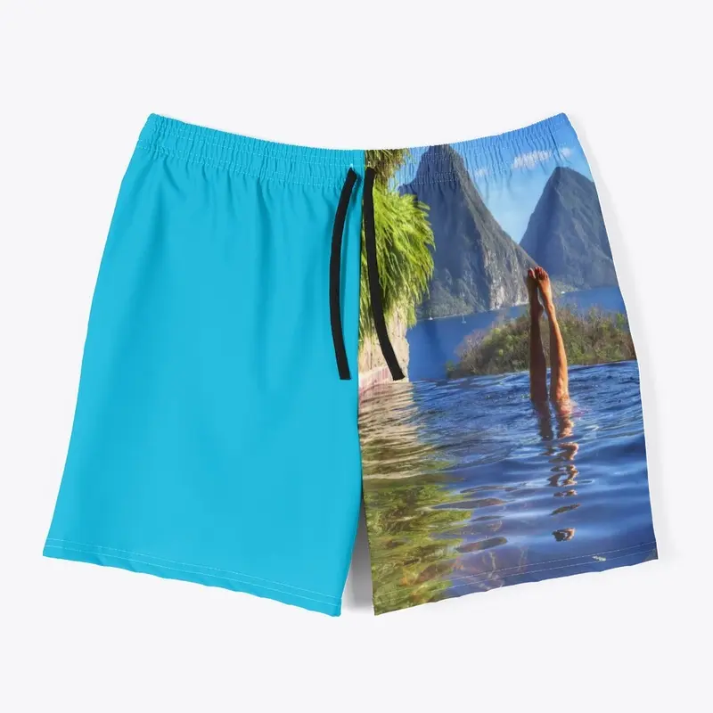 swim trunks dive in