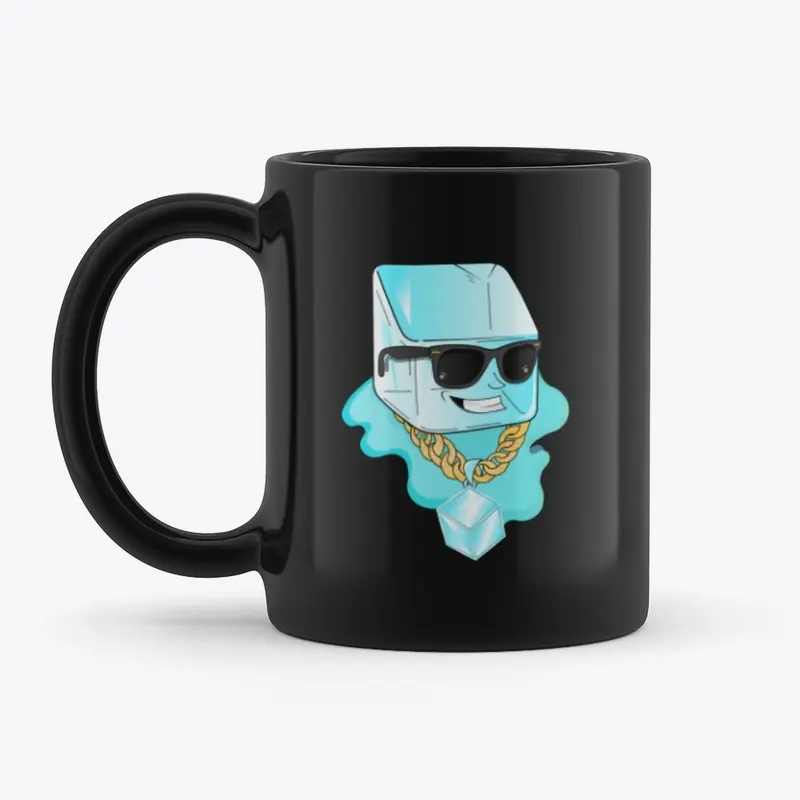 iced out ice cube mug