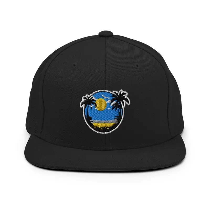 Island vibes snapback  border