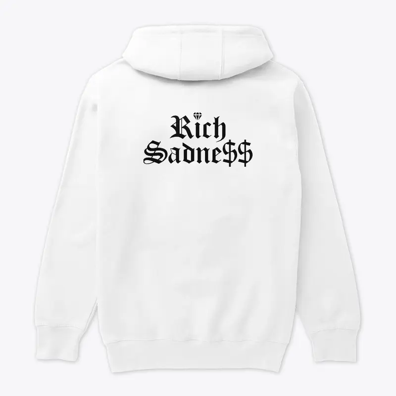 Rich sadness blk print