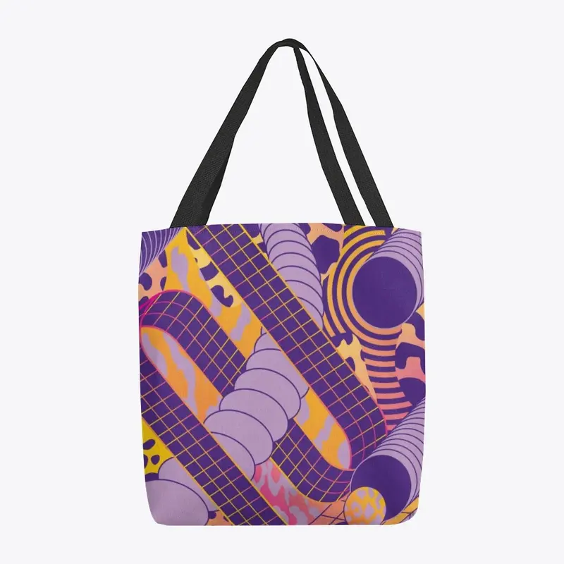 Abstract art tote